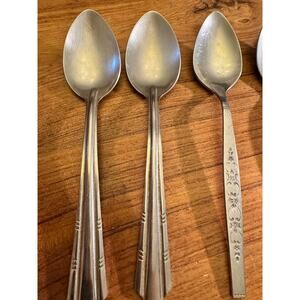 Vintage Rogers Mismatched Stainless Steel Spoon Set